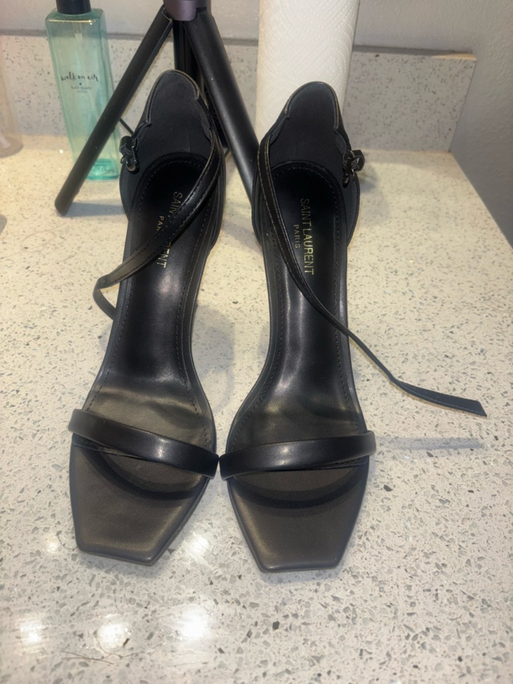 Saint Laurent Black Logo Box with Square Accent - Picture 2 of 6